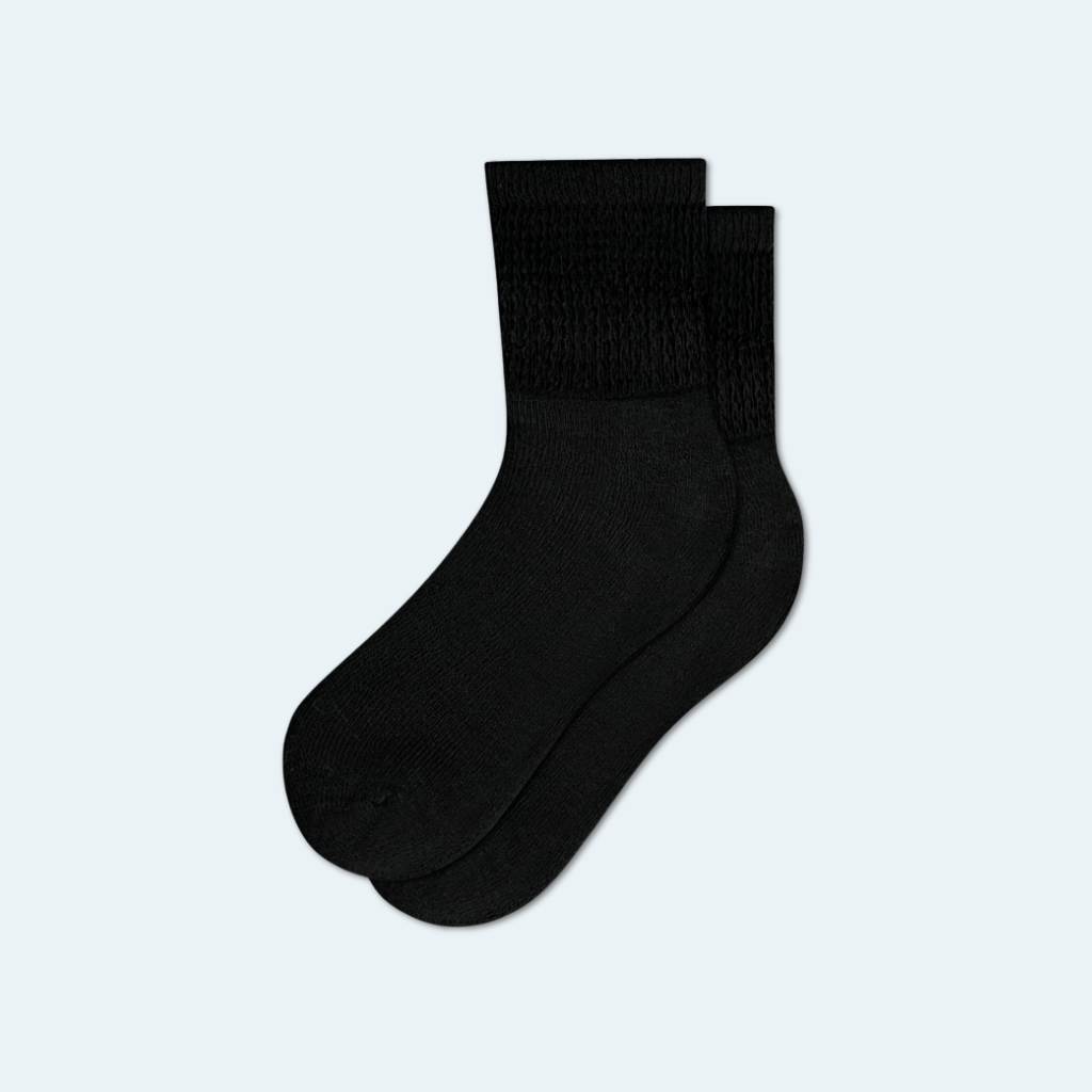 Black Diabetic Ankle Socks Multi-Pack