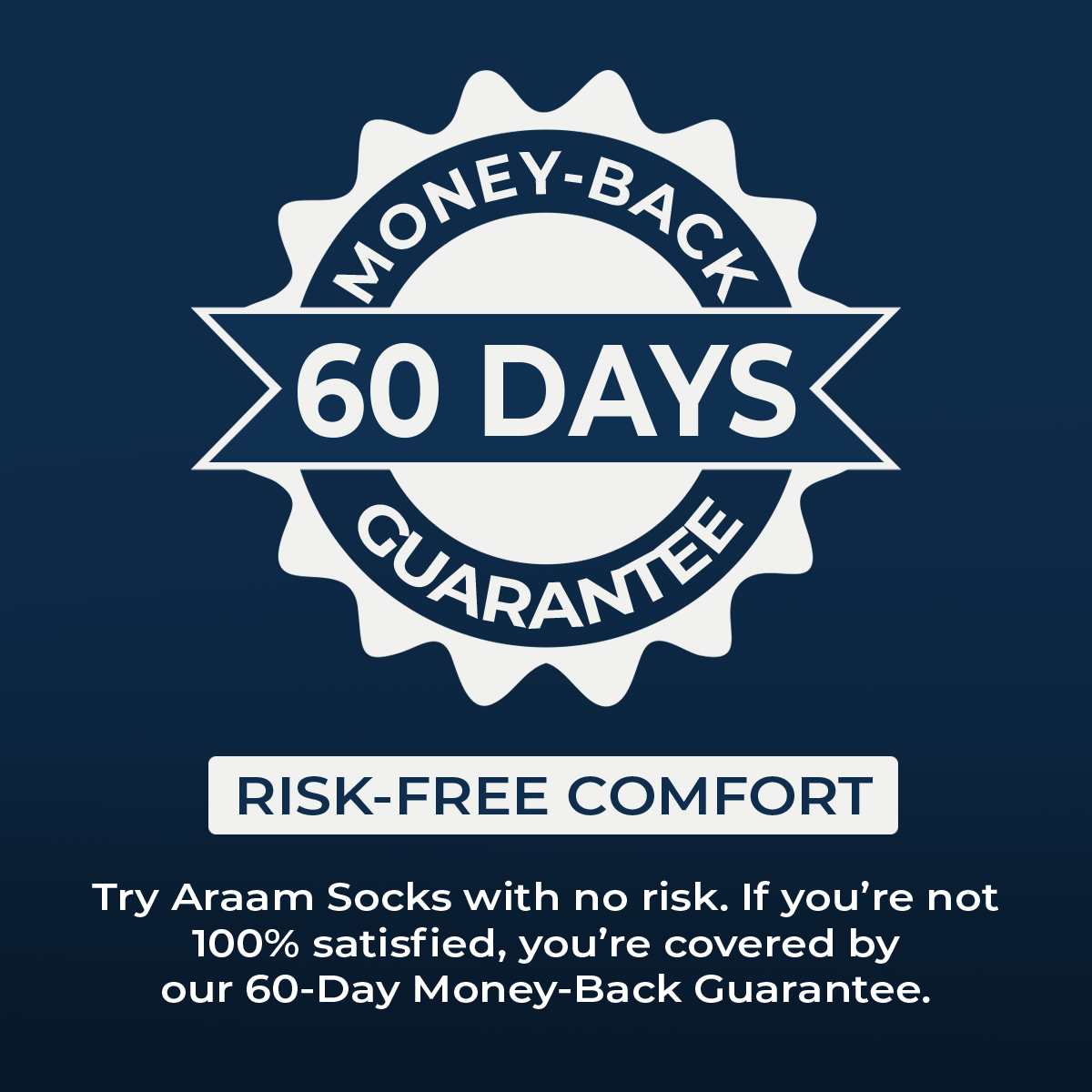 Gray ComfortFlex™ Crew Socks